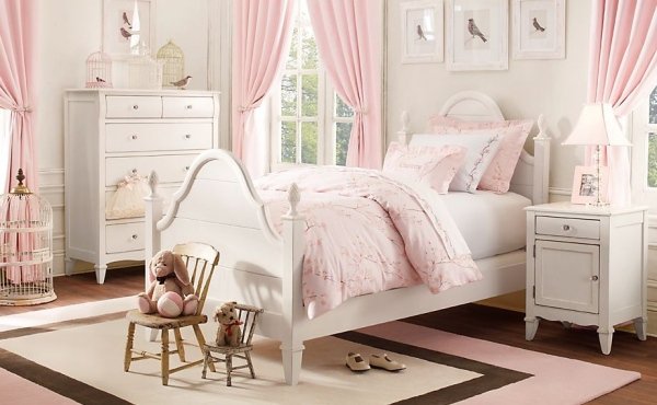decoration chambre fille romantique