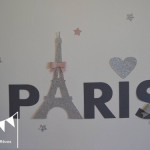 decoration chambre fille theme paris