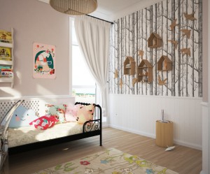 decoration chambre garcon nature