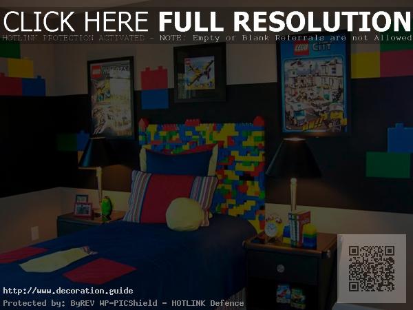 decoration chambre lego