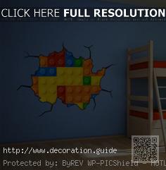 decoration chambre lego