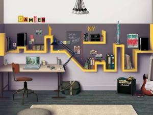 decoration chambre lego