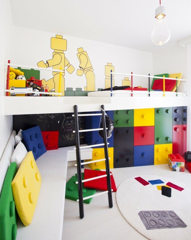 decoration chambre lego