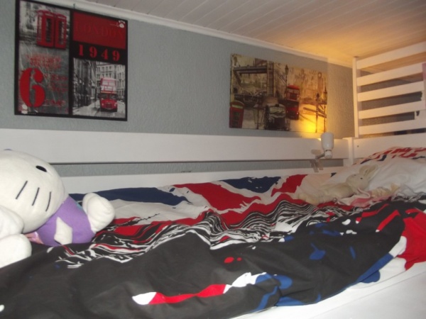 decoration chambre theme angleterre