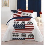 decoration chambre theme usa