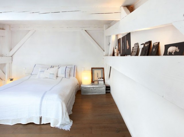 decoration chambre toute blanche - visuel #6