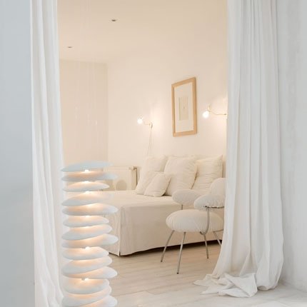decoration chambre toute blanche