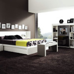 decoration de chambre a coucher contemporaine
