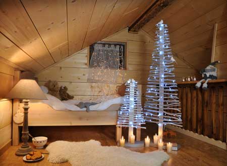 decoration de chambre pour noel