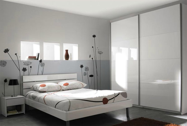 decoration de chambre ton gris