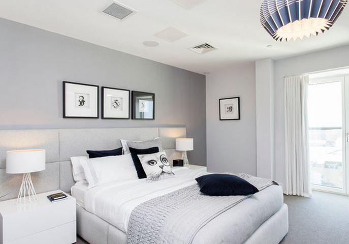 decoration de chambre ton gris