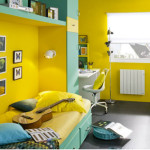 decoration pour chambre jaune