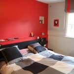 decoration pour chambre rouge