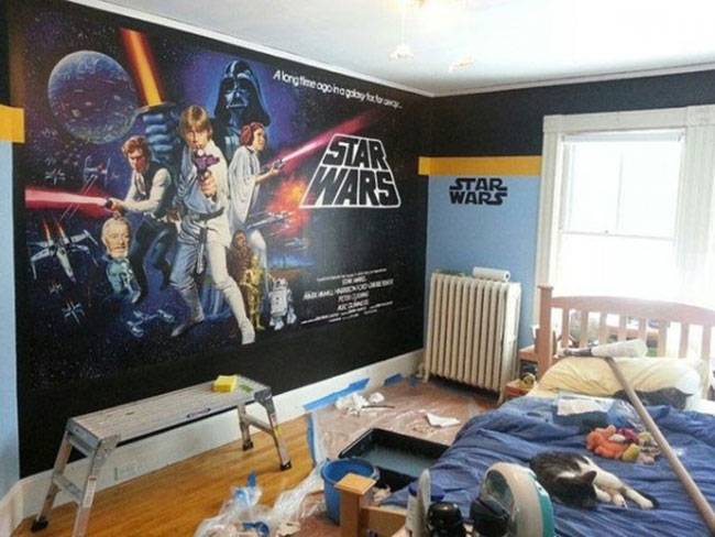 decorations chambre star wars