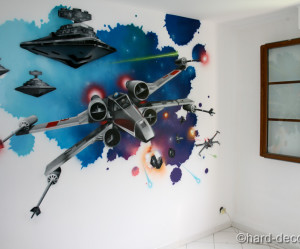 decorations chambre star wars