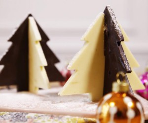 faire decoration noel chocolat