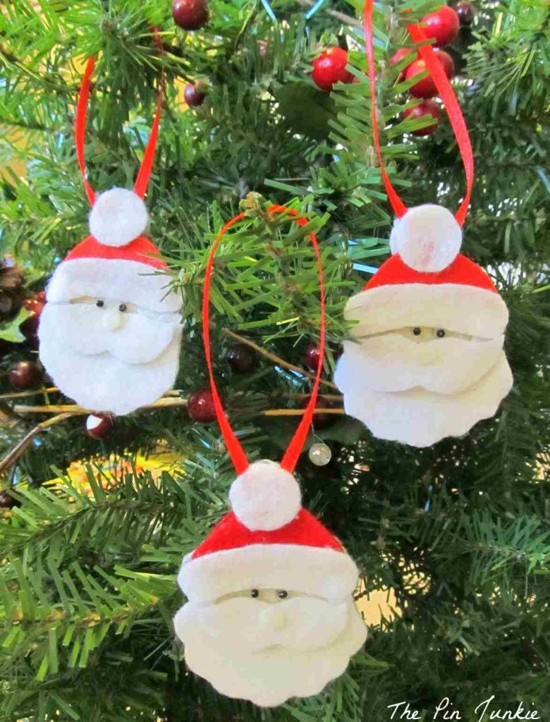 faire decoration noel feutrine