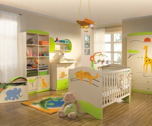 idee deco chambre bebe savane