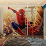 idee deco chambre garcon spiderman