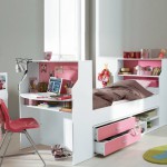 lit bureau pour fille