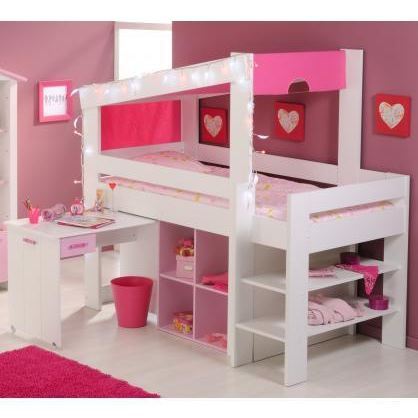 lit bureau pour fille