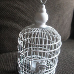 petite cage oiseau decorative