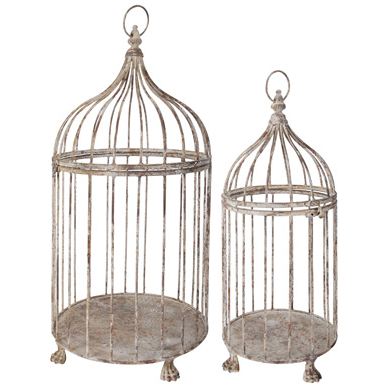 petite cage oiseau decorative