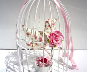 petite cage oiseau decorative