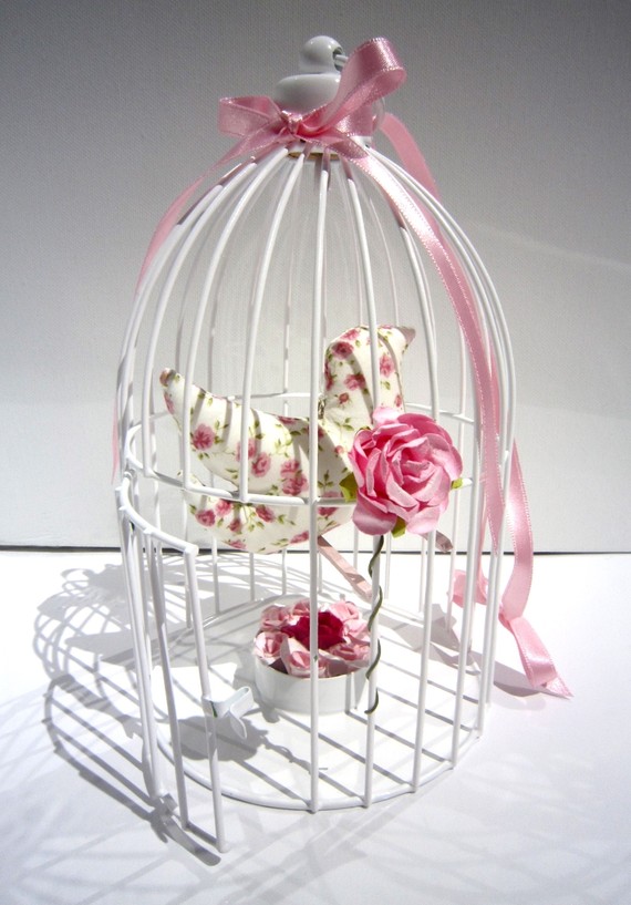 petite cage oiseau decorative