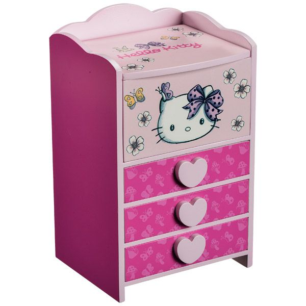 boite a bijoux fille hello kitty
