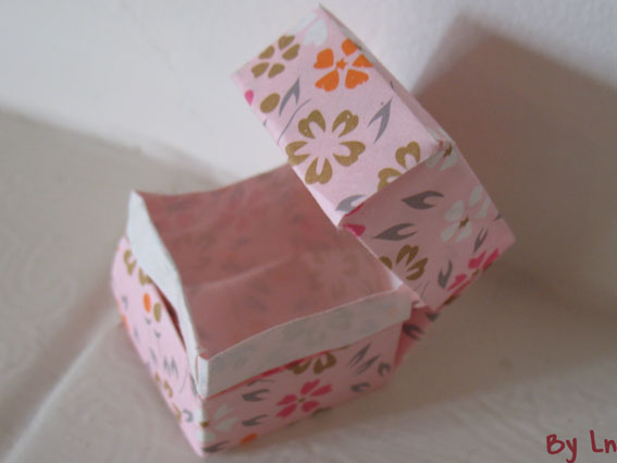 boite a bijoux origami