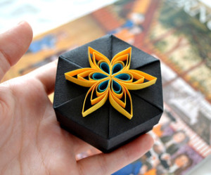 boite a bijoux origami