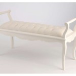 bout de lit beige