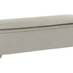 bout de lit beige