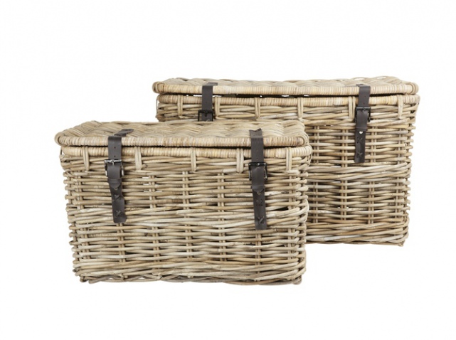 bout de lit en osier