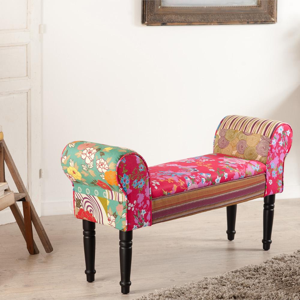 bout de lit patchwork
