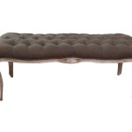 bout de lit taupe