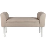 bout de lit taupe