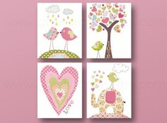 cadre pour chambre bebe fille