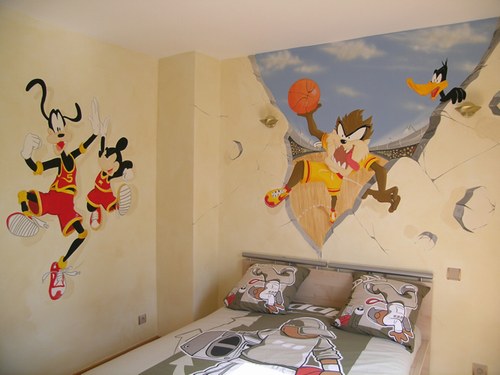 chambre bebe deco murale