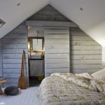 chambre deco bois