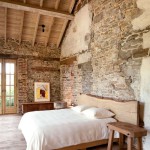 chambre deco bois