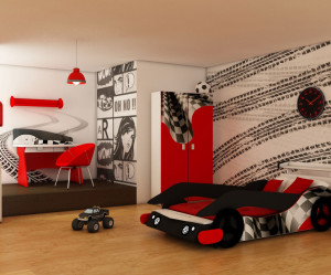 chambre deco formule 1
