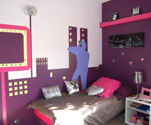 chambre deco hollywood