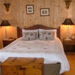 chambre deco montagne