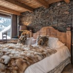 chambre deco montagne