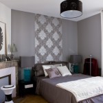 chambre decoration gris
