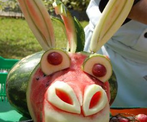 comment faire decoration avec fruits