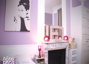 deco chambre ado mauve