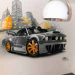 deco chambre ado voiture